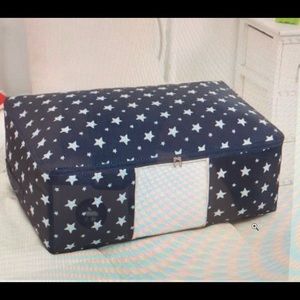 Storage Bag - Navy w/white stars